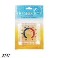 Термометр віконний Біметалевий квадратний (3741)