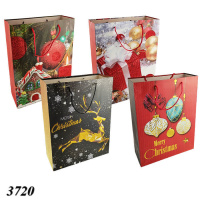Пакет подарунковий №24 Новорічний 31х39х10 см (3720) Пакет подарунковий №24 Новорічний 31х39х10 см (3720)