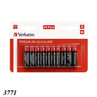 Батарейки Verbatim Alkaline R3 ААА (3771)