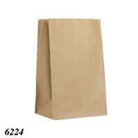 Пакет паперовий бурий 17х28х12 см (6224)