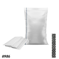 Мішки поліпропіленові з чорною полосою 62гр 55х105 см 50 кг (0986)