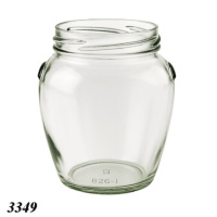 Банка скляна глечик 0.314 л Твіст 63 мм (3349)