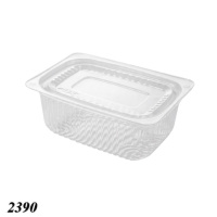 Одноразовий контейнер ПС 181 з кришкою 200 мл (2390)