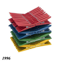 Прищіпка Крокодил 65х10 мм 20 шт (1996)