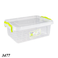 Контейнер харчовий плоский з ручками LUX 2,2 л (3477)