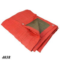 Тент універсальний 4х8 м 80 г/м2 Помаранчевий (4038)