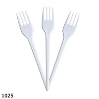 Виделка одноразова Андрекс №1 170 мм Біла (1025)