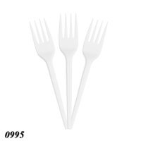 Виделка одноразова Андрекс №2 160 мм Біла (0995)