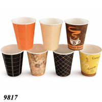 Стакан паперовий кольоровий 175 мл (9817)