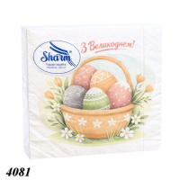 Серветка Sharm Пасхальний кошик 20 шт двошарова (4081)