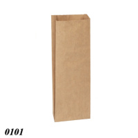 Пакет саше крафтовий бурий 10×27×2 см 100 шт  (0101)
