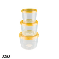 Набір контейнерів круглих Twist 3 шт 600 мл, 880 мл, 1180 мл (3283)