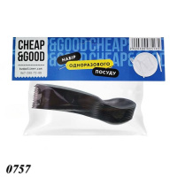 Набір одноразового посуду ложки чайні 10 шт (0757) Набір одноразового посуду ложки чайні 10 шт (0757)