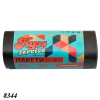Пакети для сміття Кузя 35 л 30 шт (8344) Пакети для сміття Кузя 35 л 30 шт (8344)