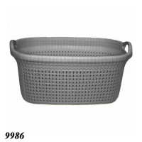 Кошик для білизни 35л Сірий (9986) Кошик для білизни 35л Сірий (9986)