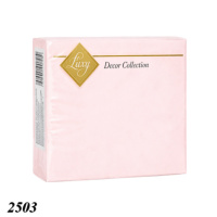 Серветка Luxy Рожева 20 шт тришарова (2503)