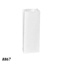 Пакет саше паперовий білий 7х16х4 см 100 шт (8867)