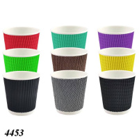 Стакан паперовий Гофра 110 мл (4453) Стакан паперовий Гофра 110 мл (4453)