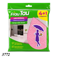 Серветка віскозна Frau Tau Universal 4+1 шт (3772)