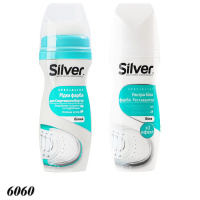 Крем-фарба Silver рідка 75 мл біла  (6060) Крем-фарба Silver рідка 75 мл біла  (6060)