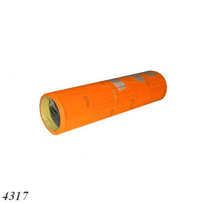 Цінник рамка 36х29 мм 6 м Помаранчевий Цінник рамка 36х29 мм 6 м Помаранчевий