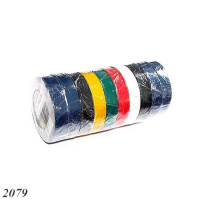 Ізоляційна стрічка 50 м кольорова (2079) Ізоляційна стрічка 50 м кольорова (2079)