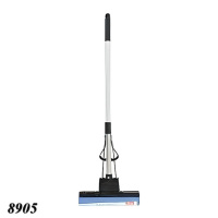 Швабра з віджимом пластикова сіра 27х96 см (8905) Швабра з віджимом пластикова сіра 27х96 см (8905)