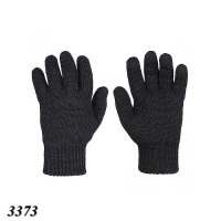 Рукавиці теплі подвійні Чорні (3373)