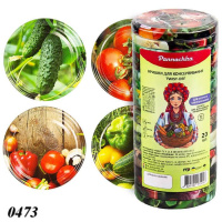 Кришка для консервації Панночка Овочі Твіст 82 мм (0473) Кришка для консервації Панночка Овочі Твіст 82 мм (0473)