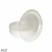 Тарілка одноразова десертна Прозорий 165 мм (5422)