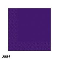 Серветки Марго 18 шт тришарові  темно-фіолетові (5884)