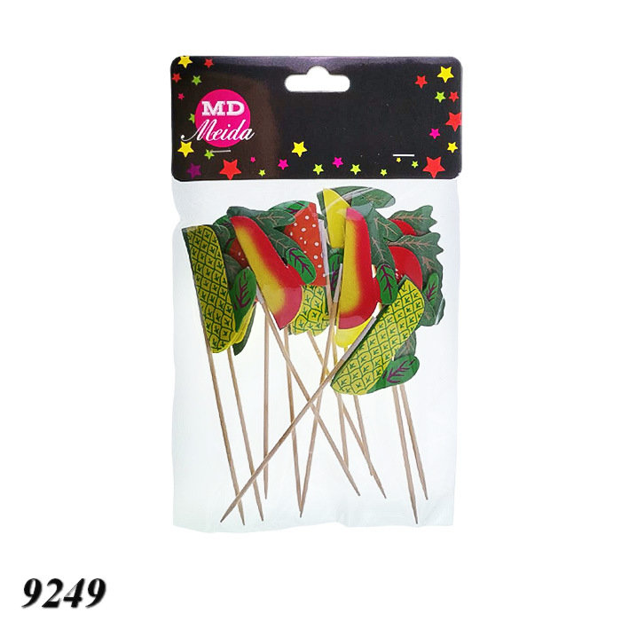Шпажка дерево з фруктами 10 см 12 шт Шпажка дерево з фруктами 10 см 12 шт