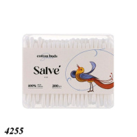 Ватні палички Salve 200 шт. коробка (4255)