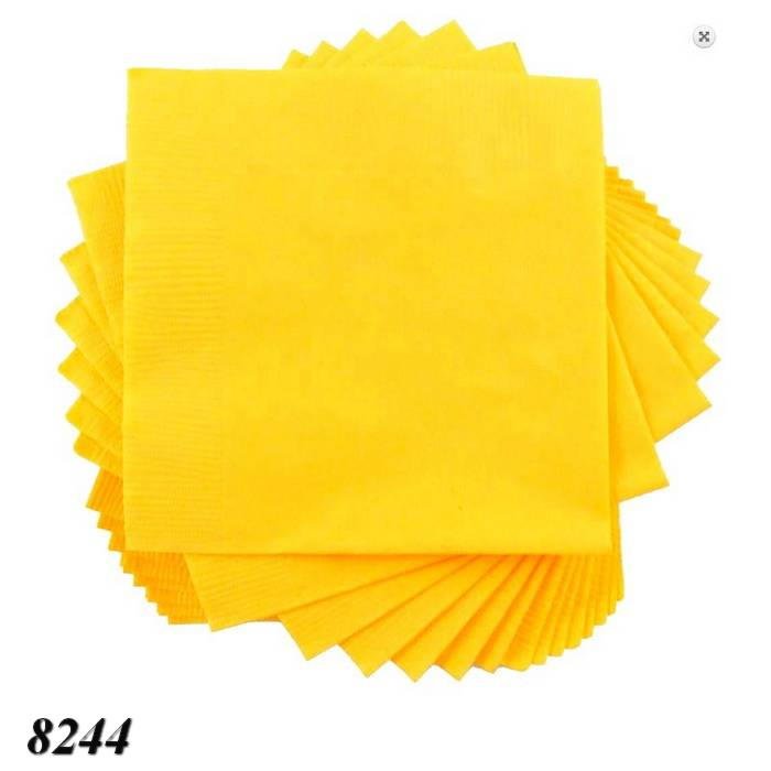 Серветка Sharm 20 шт двошарова Жовта (8244)