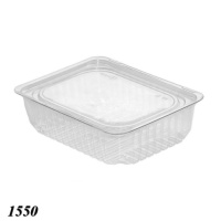 Одноразовий контейнер ПЕТ з кришкою 750 мл (1550)