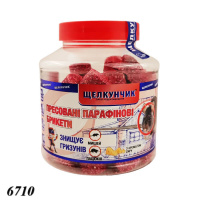 Від щурів та мишей Щелкунчик брикет банка 320гр (6710)