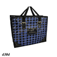 Сумка Альфа №2 Сині ромби 45х37х17 см (4304)