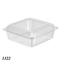 Одноразовий контейнер О-15151 з кришкою 1100 мл (1322) Одноразовий контейнер О-15151 з кришкою 1100 мл (1322)