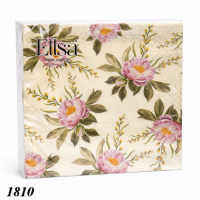 Серветка Ellsa Квіти №5 20 шт двошарова (1810)