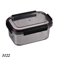 Контейнер харчовий прямокутний чорний Limited Linе 1,55 л (3122)