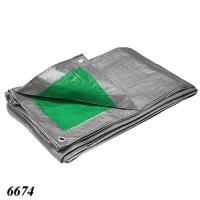 Тент універсальний 4х5 м 90  г/м2 Сірий (6674)