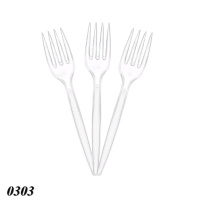 Виделка одноразова скловидна 155 мм Super (0303)