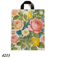 Пакет ПластикПак Вінтажні квіти 25х30см (4213)