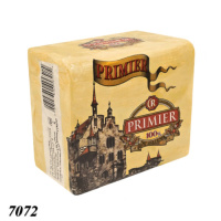 Серветка PRIMIER одношарова Жовта 100 шт (7072)