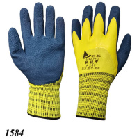 Рукавиці робочі з спіненим та гумовим покриттям (1584) Рукавиці робочі з спіненим та гумовим покриттям (1584)