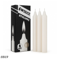 Свічка столова Swiece Stolowe 16 см (0869)