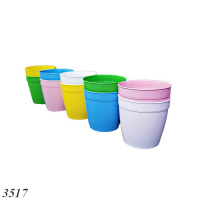 Стакан пластиковий кольоровий 200 мл (3517) Стакан пластиковий кольоровий 200 мл (3517)