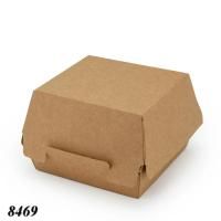 Коробка коричнева для бургера 12х12х8,5 см (8469)