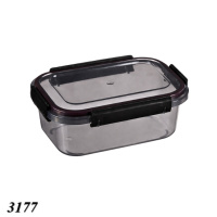 Контейнер харчовий прямокутний чорний Limited Linе 0,74 л (3177)