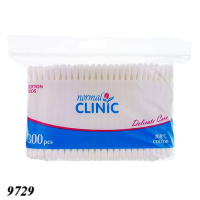 Ватні палички в поліетиленовому пакеті 300 шт. (9729)